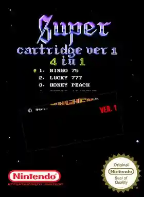 Super Cartridge Ver 1 - 4 in 1 (Asia) (Ja) (Unl)